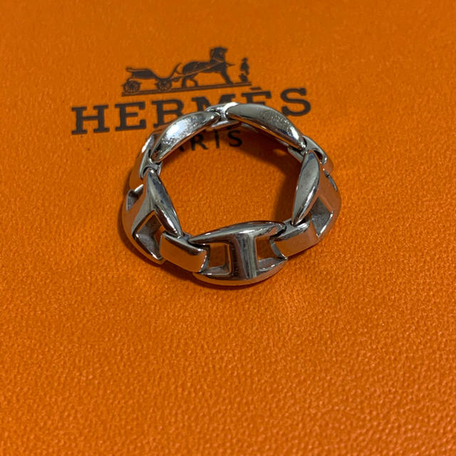 Hermes(エルメス)のHERMES エルメス   シェーヌダンクル　リング　ビンテージ レディースのアクセサリー(リング(指輪))の商品写真