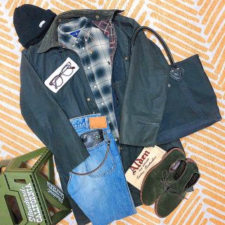 バーブァー(Barbour)のたむら様専用　Vintage 90s Barbour Border バブアー(ブルゾン)