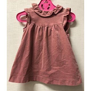 ザラキッズ(ZARA KIDS)のZara Mini コーデュロイ ワンピース80cm(ワンピース)