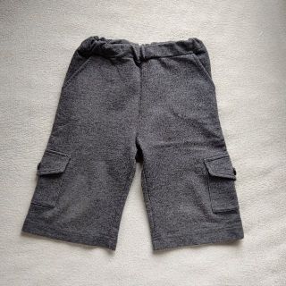 ムジルシリョウヒン(MUJI (無印良品))のm無印良品MUJI ハーフパンツ グレー 子供服 100cm(パンツ/スパッツ)