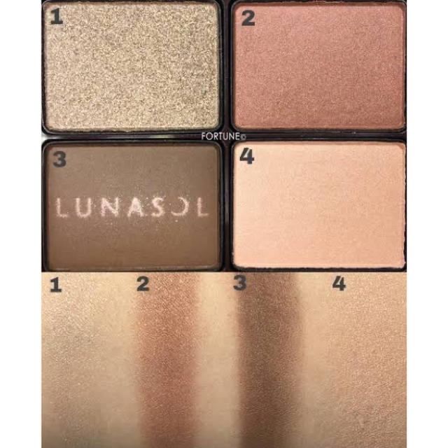 LUNASOL(ルナソル)のルナソル パーティアイズ2018 EX01 アイシャドウ コスメ/美容のベースメイク/化粧品(アイシャドウ)の商品写真