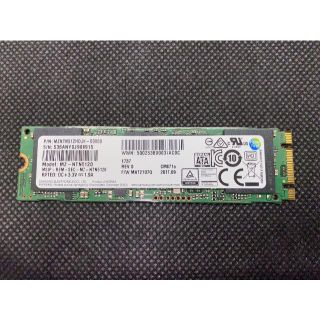 サムスン(SAMSUNG)のSAMSUNG MZNTN512HDJH 512GB M.2接続SSD(PC周辺機器)