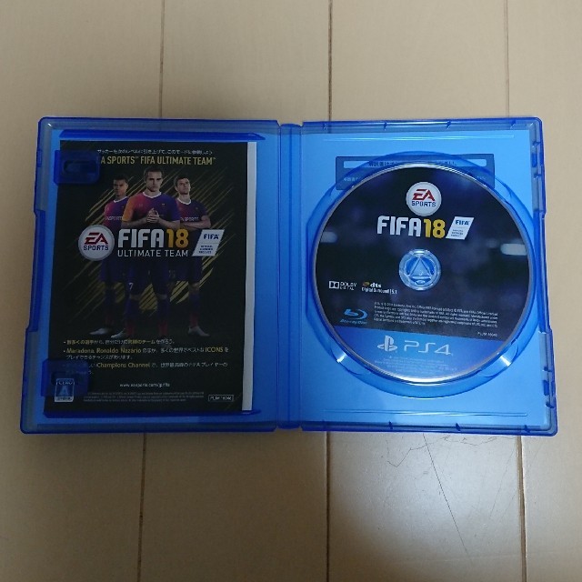 PlayStation4(プレイステーション4)のFIFA 18 PS4 エンタメ/ホビーのゲームソフト/ゲーム機本体(家庭用ゲームソフト)の商品写真