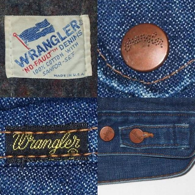 Wrangler(ラングラー)の▪️【ladysubさん( ･ㅂ･)و専用】WRANGLER JL720NV メンズのジャケット/アウター(Gジャン/デニムジャケット)の商品写真