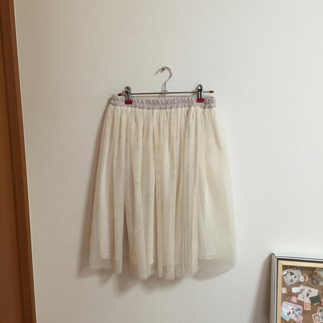 a.g.plus(エージープラス)のチュールスカート レディースのスカート(ひざ丈スカート)の商品写真