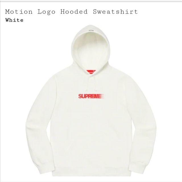 Supreme Motion Logo Hooded Sweatshirt新品未使用付属品