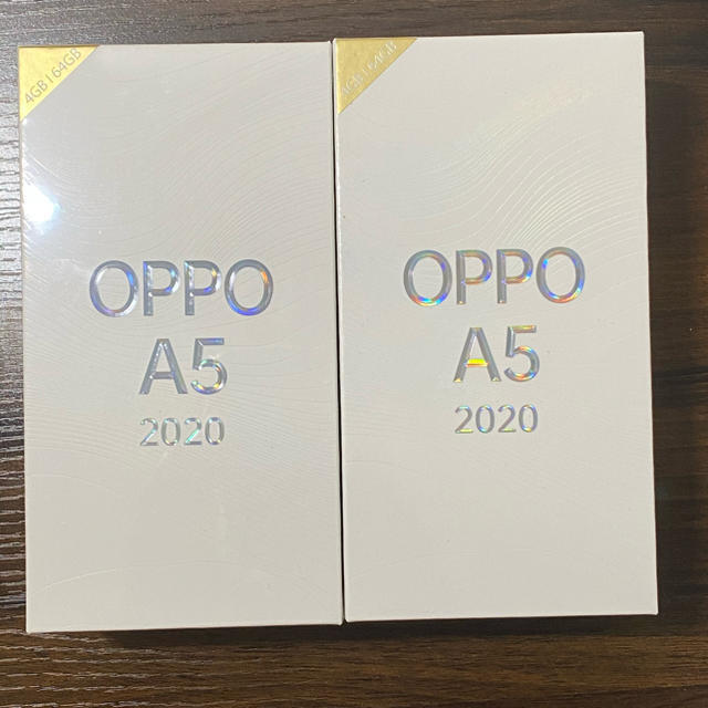 OPPO A5 2020 simフリー　2台