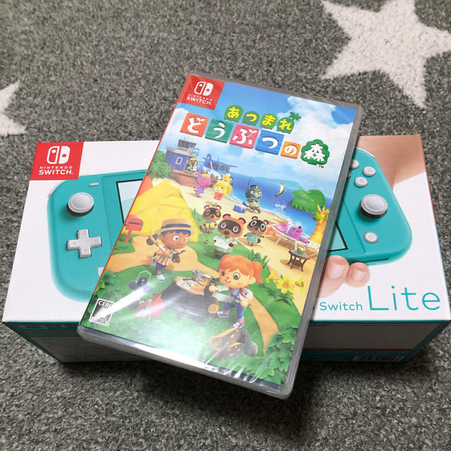 Nintendo Switch Lite 本体 あつまれどうぶつの森 セット