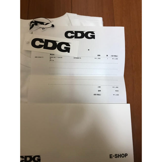 COMME des GARCONS(コムデギャルソン)のcdg archive Tシャツ XL 新品 未使用 garcons  メンズのトップス(Tシャツ/カットソー(半袖/袖なし))の商品写真