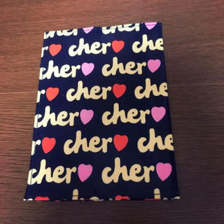 シェル(Cher)の未使用！cher 手帳カバー　ネイビー(カレンダー/スケジュール)