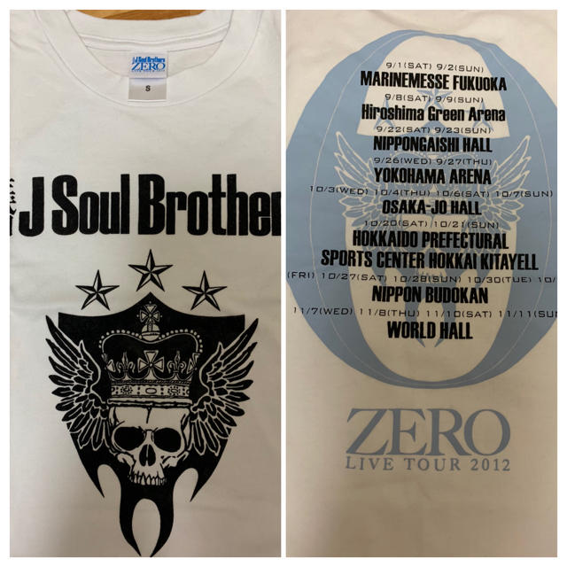 三代目 J Soul Brothers(サンダイメジェイソウルブラザーズ)のZERO ツアーTシャツ レディースのトップス(Tシャツ(半袖/袖なし))の商品写真