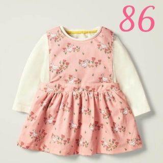 ボーデン(Boden)のBaby Boden 2020SS アヒルワンピースセット 86(ワンピース)