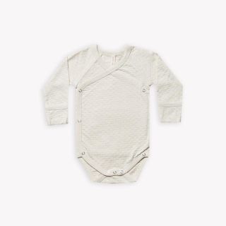 キャラメルベビー&チャイルド(Caramel baby&child )のQUINCY MAE＿KIMONO POINTELLE BODYSUIT(ロンパース)