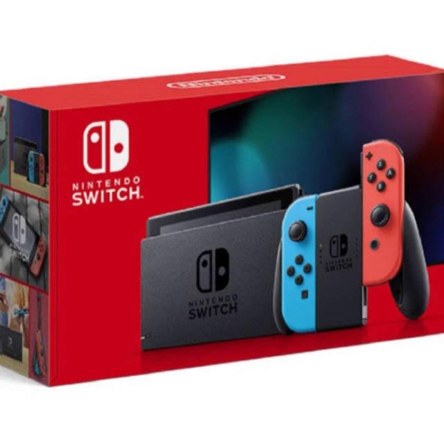 任天堂　switch ネオンブルー