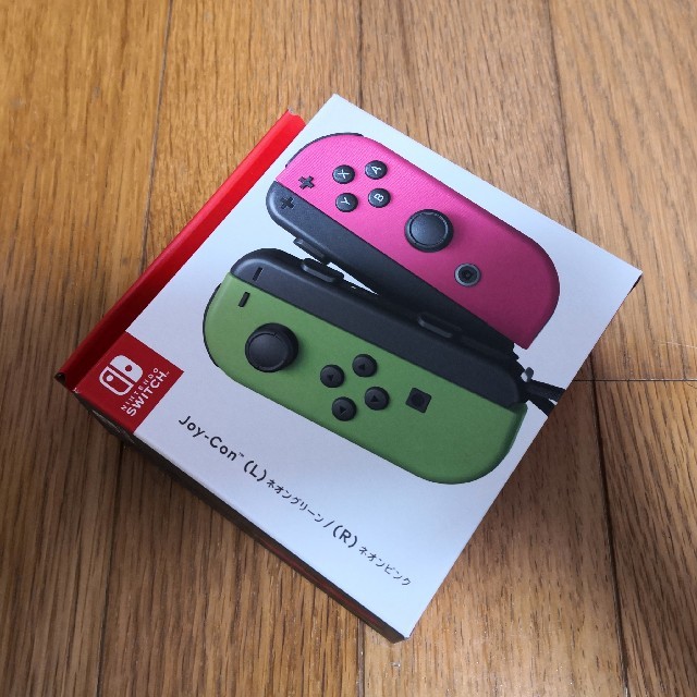 ジョイコン Joy-Con ネオングリーン ネオンピンク - 家庭用ゲーム機本体