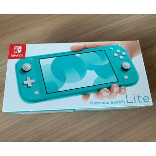 ニンテンドースイッチ(Nintendo Switch)の新品未開封 Nintendo Switch lite ターコイズ　スイッチ(携帯用ゲーム機本体)