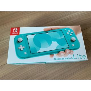 ニンテンドースイッチ(Nintendo Switch)の新品未開封 Nintendo Switch lite ターコイズ　スイッチ(携帯用ゲーム機本体)