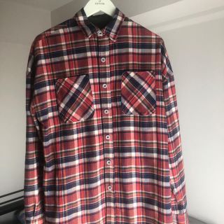 フィアオブゴッド(FEAR OF GOD)の訳あり サイズS FEAR OF GOD FLANNEL SHIRT(シャツ)