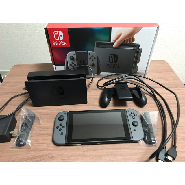 任天堂 スイッチ Nintendo Switch 本体 グレー 中古 2022最新の