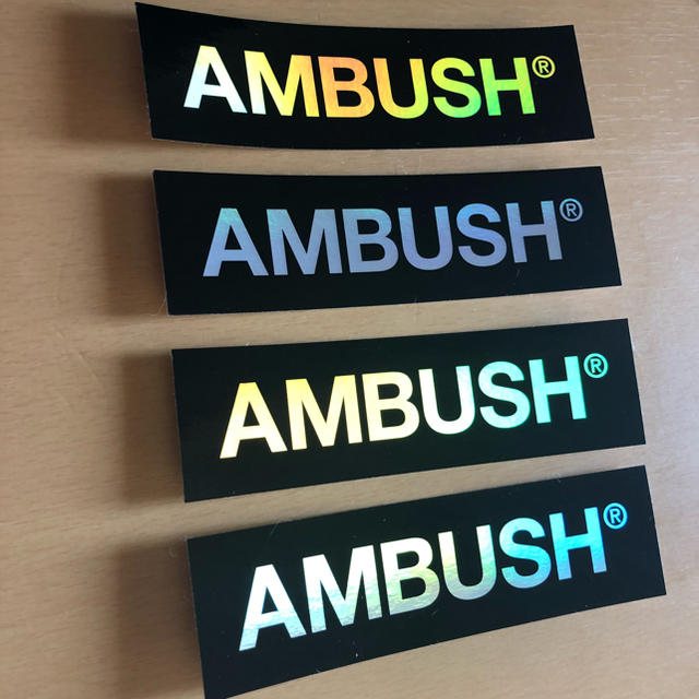 AMBUSH(アンブッシュ)のAmbush アンブッシュ ステッカー4枚セット メンズのファッション小物(その他)の商品写真