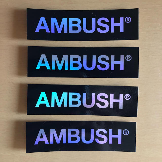 AMBUSH(アンブッシュ)のAmbush アンブッシュ ステッカー4枚セット メンズのファッション小物(その他)の商品写真