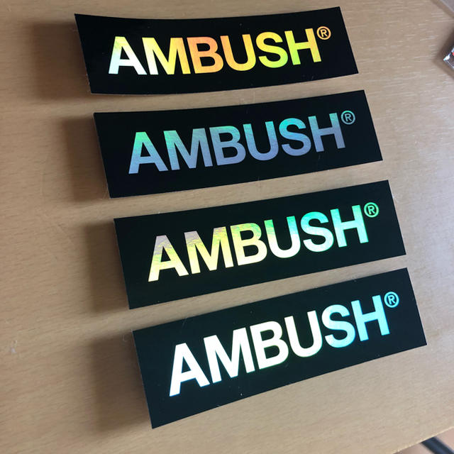 AMBUSH(アンブッシュ)のAmbush アンブッシュ ステッカー4枚セット メンズのファッション小物(その他)の商品写真