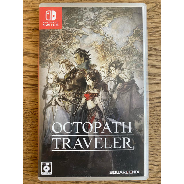 Nintendo Switch(ニンテンドースイッチ)のOCTOPATH TRAVELER（オクトパストラベラー）中古 エンタメ/ホビーのゲームソフト/ゲーム機本体(家庭用ゲームソフト)の商品写真