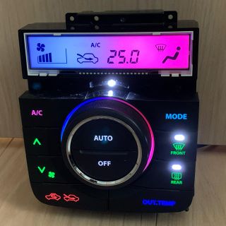 エアコンスイッチパネル A/Cパネル LED打ち替え品 6色オーダーOK⭐️(車内アクセサリ)