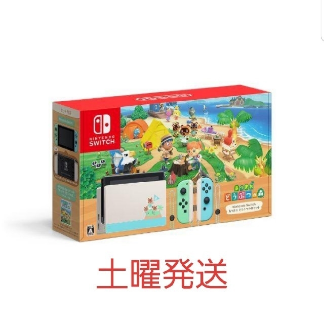 Nintendo Switch - 新品 どうぶつの森 Nintendo Switch 本体 セット同梱版