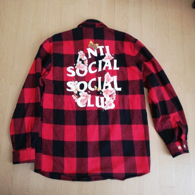 ANTI SOCIAL SOCIAL CLUB ネルシャツ S チェックシャツ