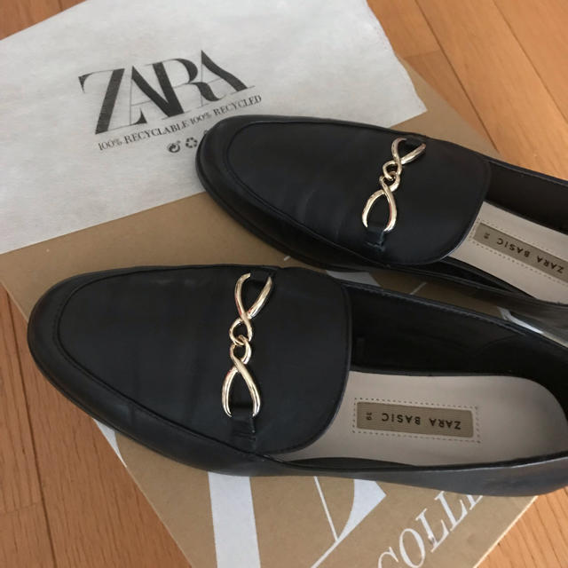 ZARA(ザラ)のzara  ローファー  39  レディースの靴/シューズ(ローファー/革靴)の商品写真