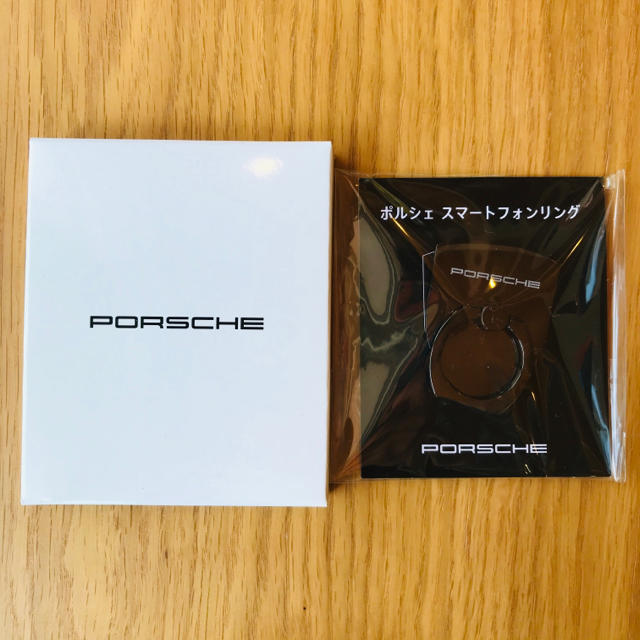 Porsche(ポルシェ)の【新品・未使用】ポルシェ　スマホリング　非売品 スマホ/家電/カメラのスマホアクセサリー(その他)の商品写真