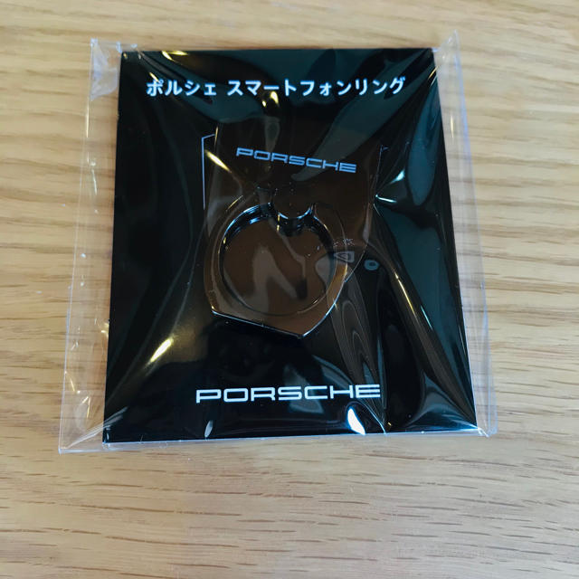 Porsche(ポルシェ)の【新品・未使用】ポルシェ　スマホリング　非売品 スマホ/家電/カメラのスマホアクセサリー(その他)の商品写真