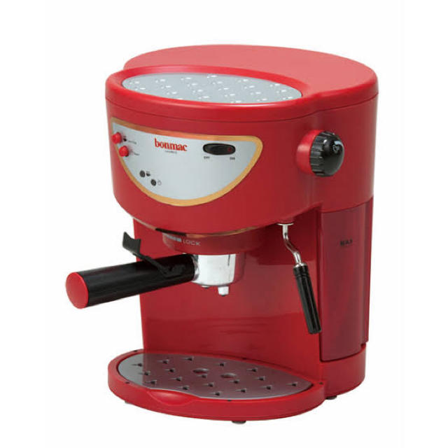 BONMAC BME-100 DARMAR RED エスプレッソ・ドリップPOD - コーヒーメーカー