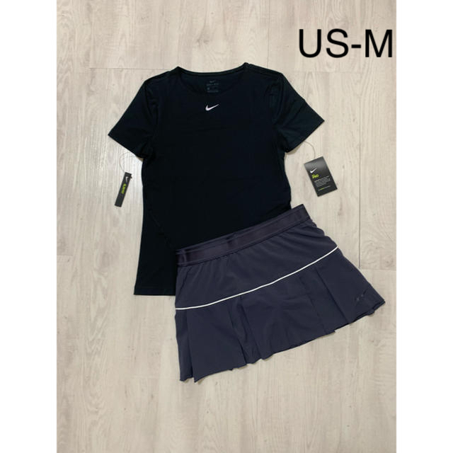 ☆新品☆ NIKE テニスウェア トップス、スコート2点セット US-M | フリマアプリ ラクマ