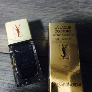 サンローラン(SAINT LAURENT)のYSL♡ネイル ニュイノワール 59(マニキュア)