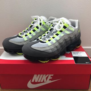 NIKE - NIKE AIR VAPORMAX 95 NEON YELLOW 27センチの通販 by HIDE's ...