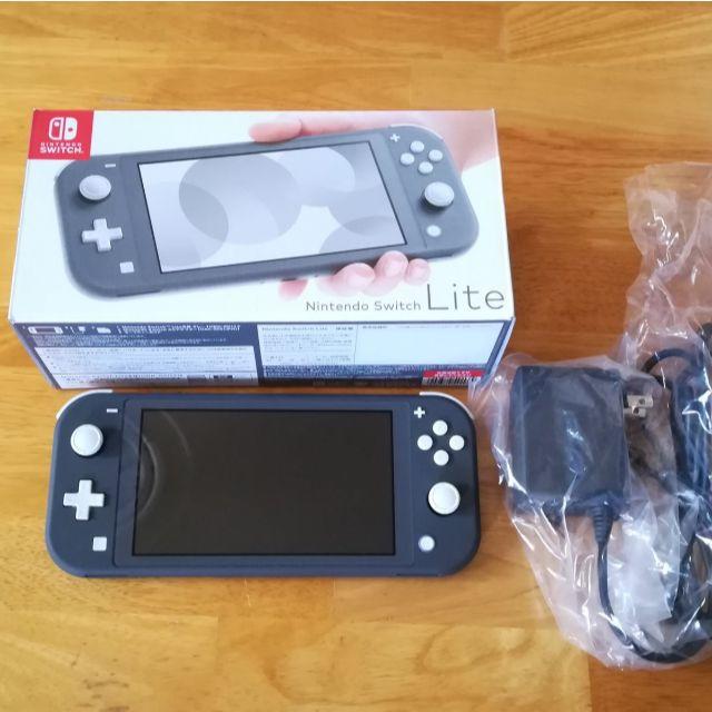 美品 Nintendo Switch lite グレー