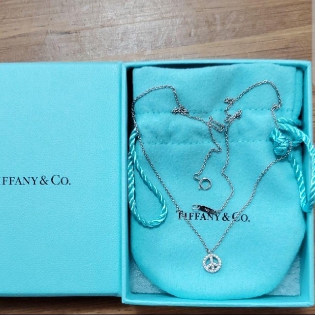 稀少　TIFFANY　メトロピースネックレス　ダイヤ　WG　最終価格