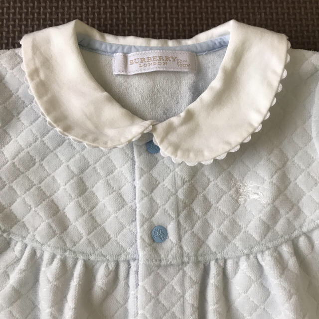 BURBERRY(バーバリー)の美品 水通しのみ バーバリー ツーウェイオール キッズ/ベビー/マタニティのベビー服(~85cm)(ロンパース)の商品写真