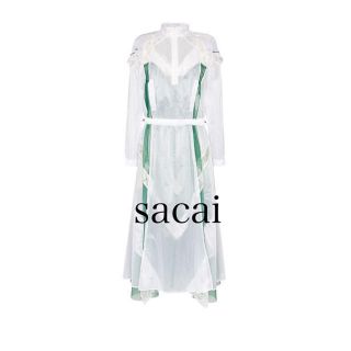 サカイ(sacai)の最終値下げ♡ sacai  ロングワンピース(ロングワンピース/マキシワンピース)