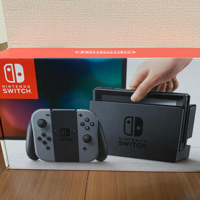 Nintendo Switch JOY-CON グレー 本体  HAC-S-KA