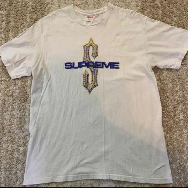 Supreme(シュプリーム)のSupreme Diamond S Tee 白Lサイズ メンズのトップス(Tシャツ/カットソー(半袖/袖なし))の商品写真