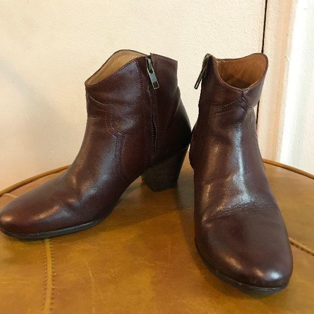 送料込】 ISABEL MARANT ETOILE ウエスタンショートブーツ ブーツ