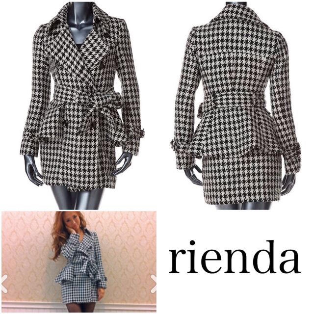 rienda(リエンダ)のriendaペプラムコート♡ レディースのジャケット/アウター(トレンチコート)の商品写真