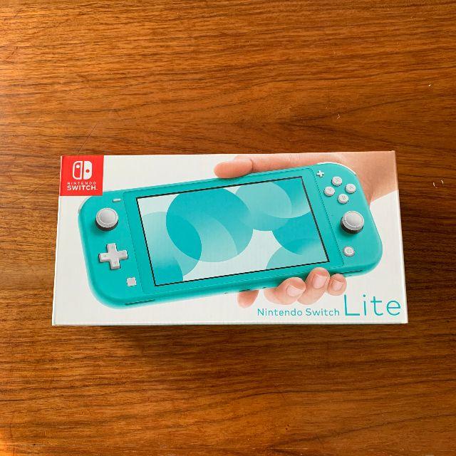 【新品】Nintendo Switch Lite ターコイズ 店舗印なし