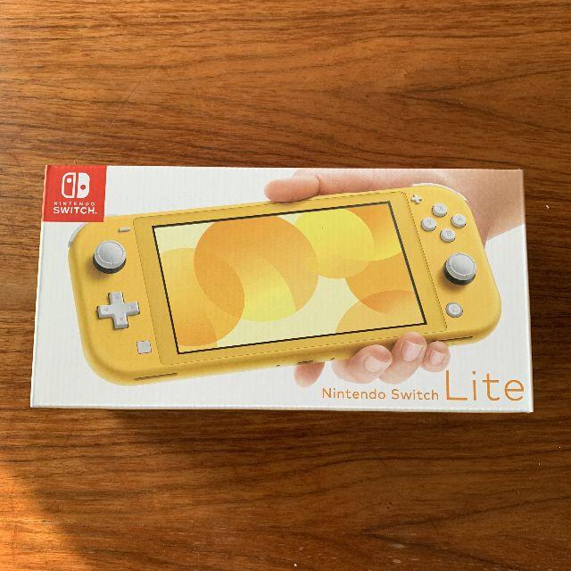 【新品】Nintendo Switch Lite イエロー 店舗印なし