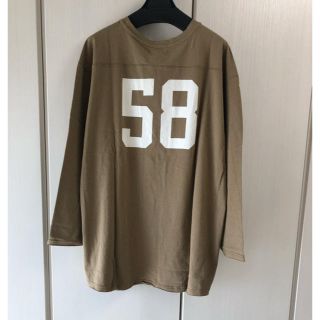 アングリッド(Ungrid)の新品 ナンバリングビッグロングスリーブTee(Tシャツ(長袖/七分))