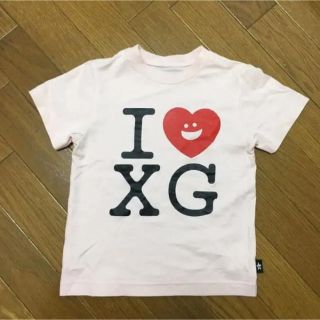 エックスガールステージス(X-girl Stages)のエックスガールステージ ロゴTシャツ 110(Tシャツ/カットソー)