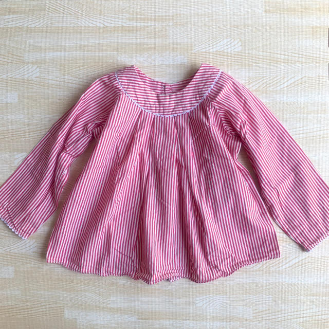 Jacadi(ジャカディ)のjacadi  ジャカディ 36m 96cm シャツ2枚セット 女の子 キッズ/ベビー/マタニティのキッズ服女の子用(90cm~)(Tシャツ/カットソー)の商品写真